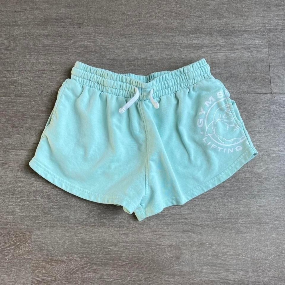 Gymshark Legacy Shorts Size‎ Small Women's Turbo Blue Short 1053